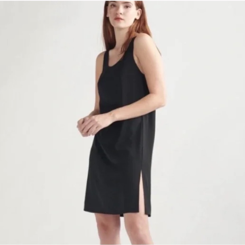 Thakoon Black Tank Dress with Side Slit NWT Size S